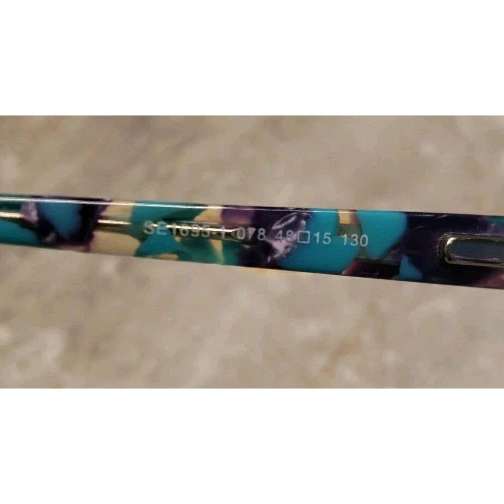 NWT Skechers SE 1695 Girls Eyeglass Frames Lilac Purple Clear Speckled 48-15-130